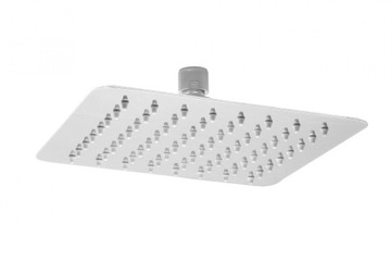 Deante head shower room steel - 200x200 mm floks metal nac_ 005k, фото