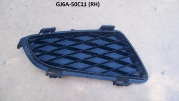 Mazda 6 lattice cap right bumper front, фото