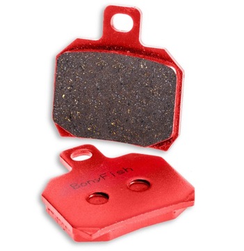 Pads brake front back ass piaggio x9 125 200 250 - quality!, фото