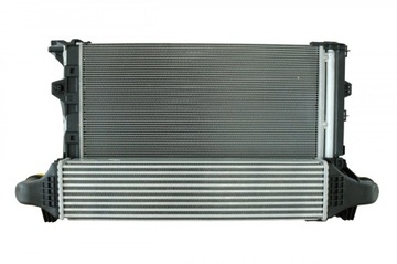 Complete fan radiator mercedes b-class w246, фото