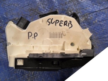 Skoda superb 2 fl door lock right. front 1s1837016b, фото