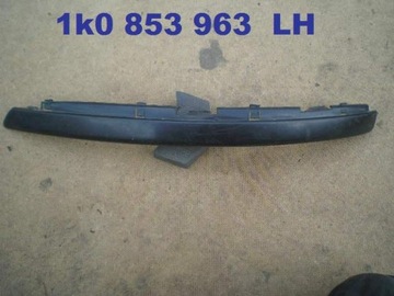 Vw golf v 1k0 overlay bumper overlay front left, фото