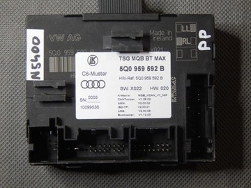 Vw golf vii блок дверь 5q0959592b, фото