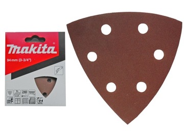 Makita paper grinder delta k100 94x94mm 10 pieces, фото