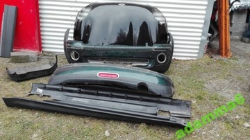 Mini cooper r56 bumper door cover threshold, фото