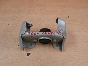 Кронштейн подушка двигателя левая peugeot 206+ 1.4 hdi, фото