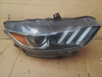Ford mustang 6 vi 14 15 front headlight front right xenon, фото