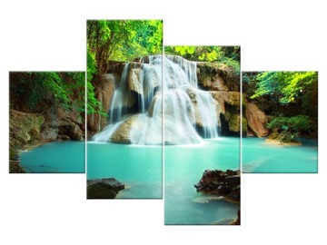 Image waterfall 120x80 landscape 1969a_ 4e to salon, фото