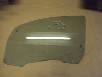 Left window front left mitsubishi colt vi 04 - 3-door, фото