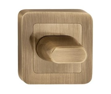 Inner handle metal - bud square sign, square sign з blocking toilet, фото