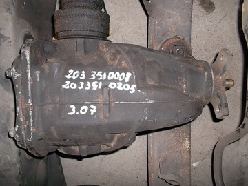 Mercedes 3, 07 a2033510008 rear axle differential 3/ 07 fv, фото