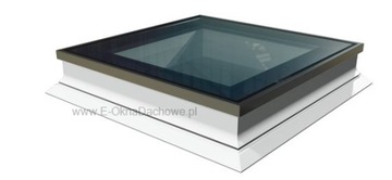 Window for roofs flat - okpol pgx a1 70x70, фото