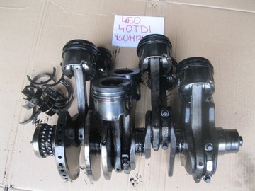 Crankshaft piston connecting rod audi a8 a - 8 4e0 4, 0 tdi, фото