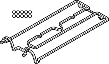 Gasket valve cover evanda 2.0 lacetti 1.8, фото