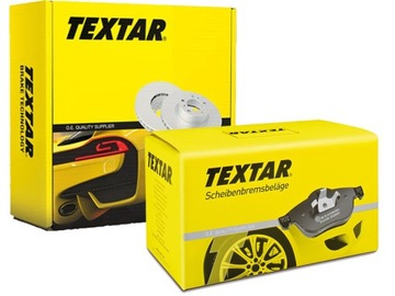 Тормозные диски колодки textar перед honda jazz 3 ge 2009-, фото