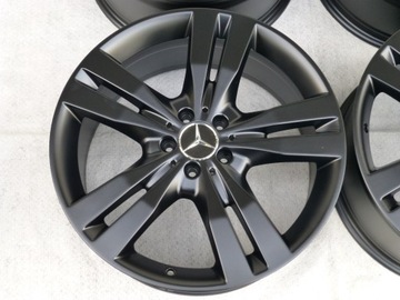 Disks mercedes gl ml gls r-class 20'' black matte, фото