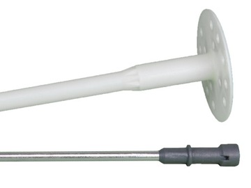 Clips to polystyrene metallic holder 20cm 100 pcs., фото