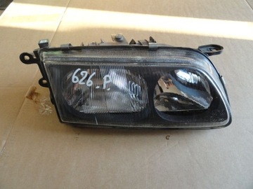 Mazda 626 97 - right front headlight front, фото