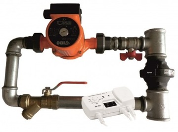 Complete: bypass pump horizontal 2"+ pump 25/ 60-180+ control unit exhaust gases-03, фото