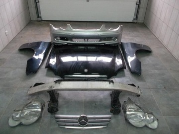 Mercedes cl 203 sport coupe w203 bumper complete, фото