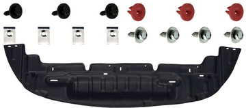 Ford mondeo 3 mk3 00-03 protection motor clips, фото