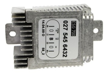 Control unit block fan mercedes s w220/ c215, фото