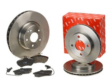 Disks trw+ pads front audi a6 c5 312mm, фото