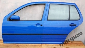 Vw golf 4 hatchback left rear door back, фото