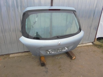 Lid cover trunk peugeot 207 3-door 5 doors hatchback, фото