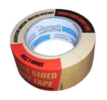 Double-sided tape to lining 50mm x 25m cloth, фото