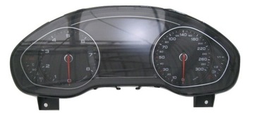 Audi a8 4h fsi instrument panel night acc 4h0920830e, фото
