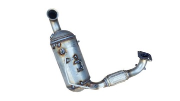 Catalyst+ filter dpf fap ford fiesta 1.4 angle, фото