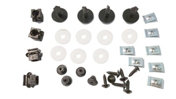Audi a6 c6 clip clips mounting protection motor, фото