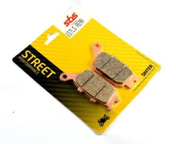 Pads sinterowe sbs ass honda cbf 1000, фото