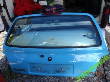 Lid renault twingo blue glass without coloring, фото