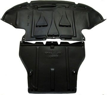 Passat b5 audi a4 tdi protection motor+ boxes+ clips mounting, фото