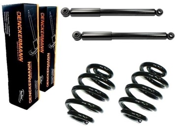 Springs shock absorbers mercedes vito w638 ass set, фото