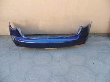 Bumper audi rs4 b9 2017- back diffuser spoiler, фото