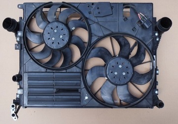 Set of radiators volkswagen sharan 2.0 tdi 2010-14, фото