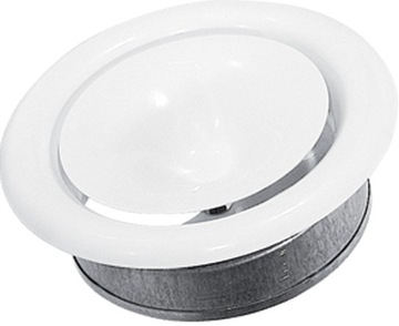 Anemostat white fi 125 dgp distribution ceiling metallic, фото