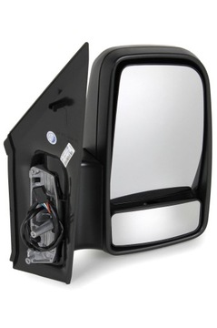 Mercedes sprinter 2006-2018 mirror electric heated short black right, фото