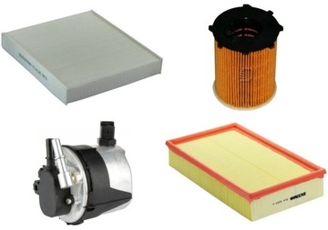 4 filters filter set ford focus mk2 c - max 1. 6tdci volvo c30 s40 v50 1, 6d, фото