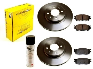 Тормозные диски колодки hyundai accent 3 mc i20 pb kia rio 2 jb 2005-2010 перед, фото