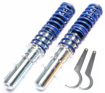 Adjustable suspension front tuningart audi a3 8l/ seat leon toledo 1m, фото
