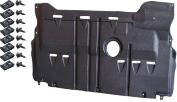 Mazda 3 5 gasoline 03-08 protection motor clips, фото