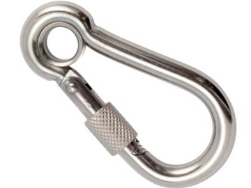 Hook-and-loop fastener 4x40 stainless з provisioning. rubber 5 pcs, фото