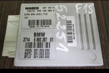 Bmw x5 f15 f16 f85 блок подвеска уровень 6860387, фото