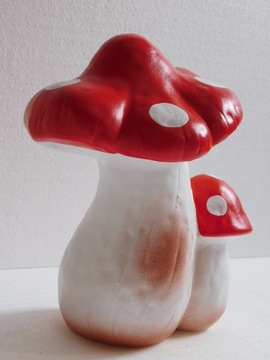 Mushroom fungal muchomorek figurine garden, фото