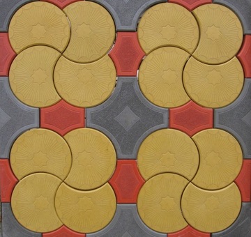 Форма для тротуарной плитки голова кошки marplast 50 x 50cm, фото