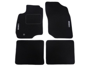 Mitsubishi lancer 7 2003-2008 коврики велюровые 8, фото